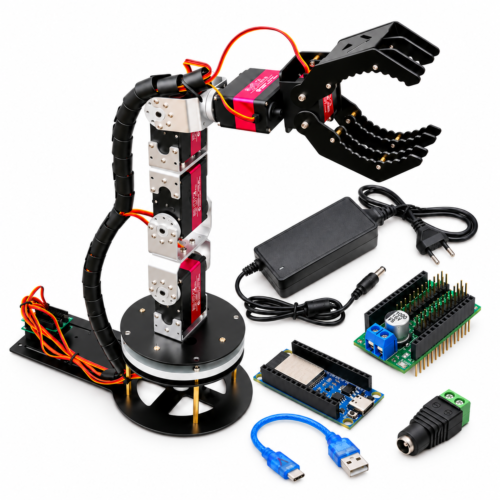 Bras robotique 6 axes Arduino et accessoires