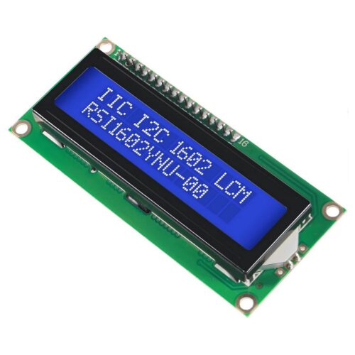 Ecran LCD 1602 I2C avec rétroéclairage bleu compatible Arduino et ESP32