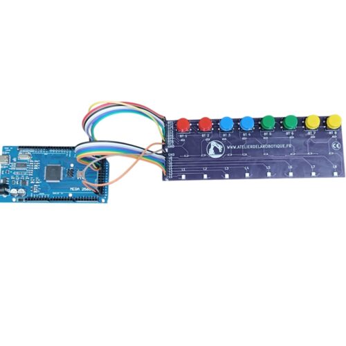Montage Carte LED et Boutons avec une carte Arduino MEGA 2560