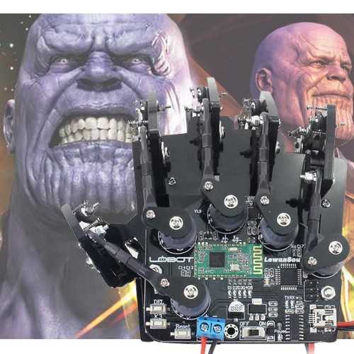 Gant mécanique Open-source Arduino UNO