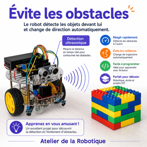 EasyRobot en mode obstacles