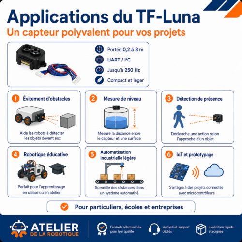 Applications du TF-LUNA