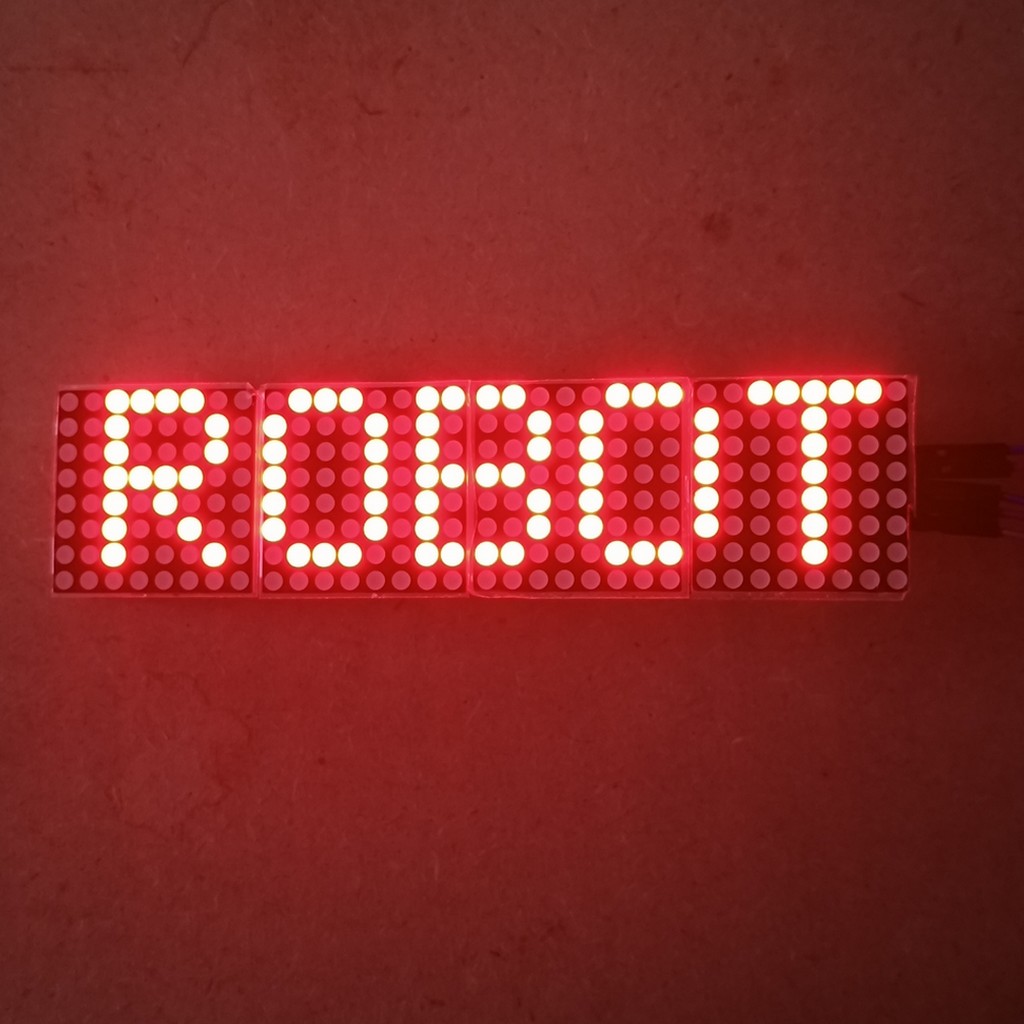 Matrice à Leds Arduino "ROBOT"