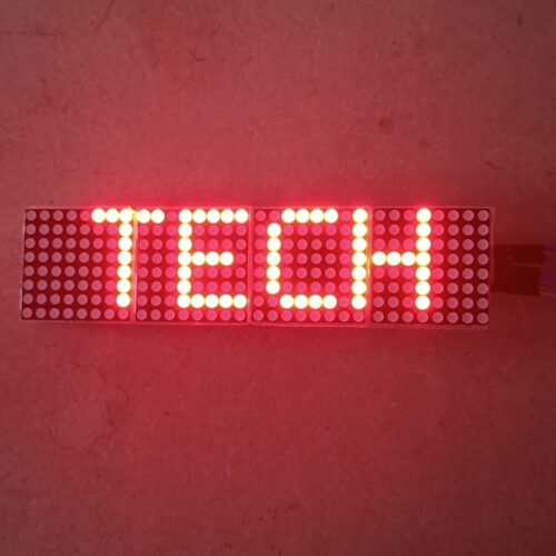 Matrice à Leds Arduino "TECH"