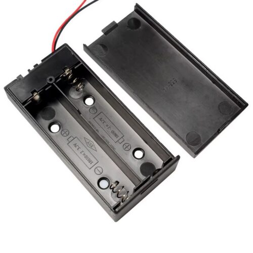 Coupleur de piles 18650 avec bouton de sécurité ON/OFF pour l'électronique