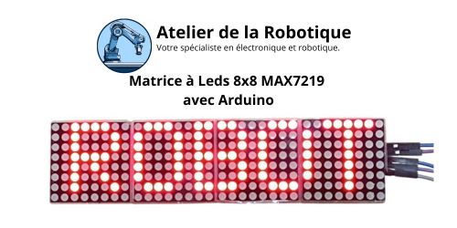 Matrice à leds 8x8 arduino