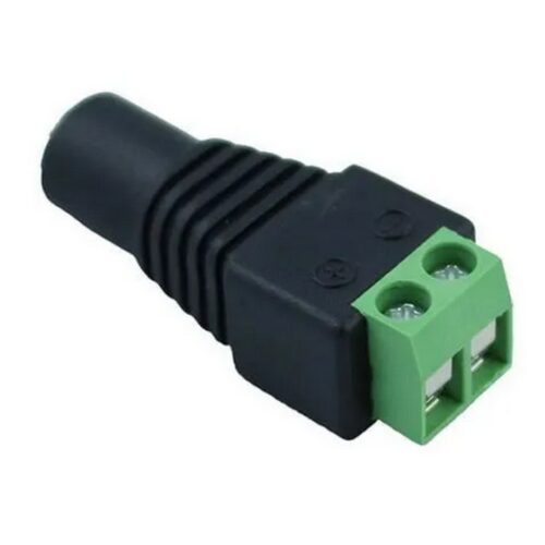 Connecteur Jack femelle 5.5 x 2.1 mm pour alimentation de montages électroniques