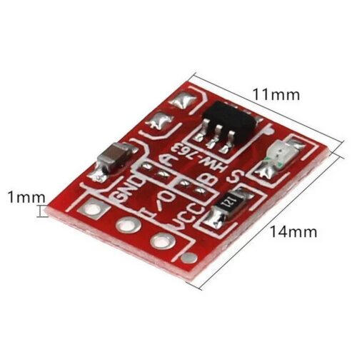 Dimensions du module TTP223