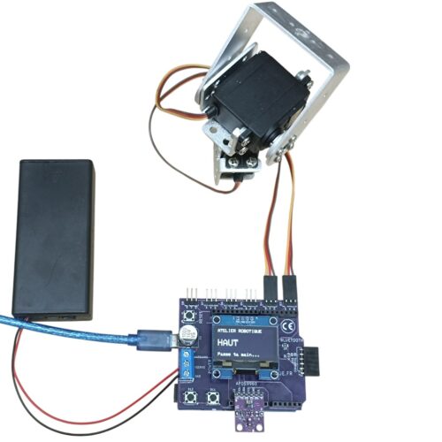 Kit DIY Pan Tilt MG995 APDS9960 pour la detection des gestes