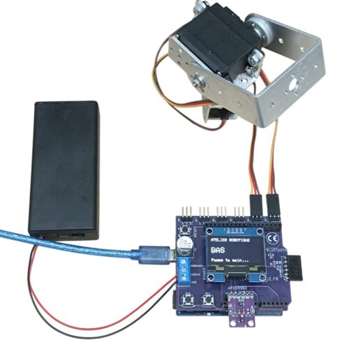 Kit DIY Pan Tilt servos MG995 APDS9960