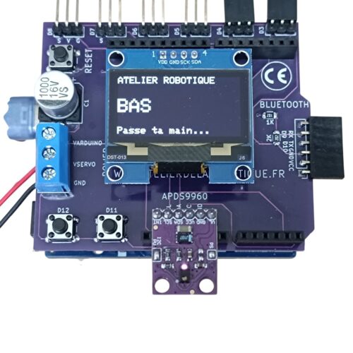 Détection de mouvements avec le shield APDS-9960