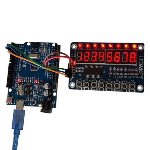 Module TM1638 avec la carte Arduino UNO