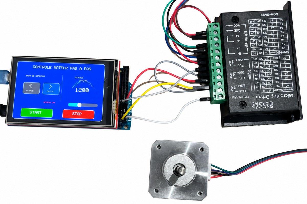 Kit NEMA17 écran tactile