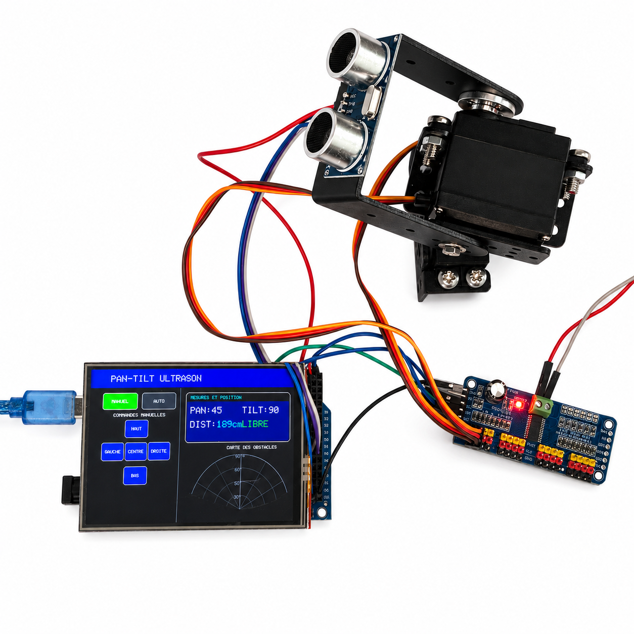 Kit DIY Radar Arduino