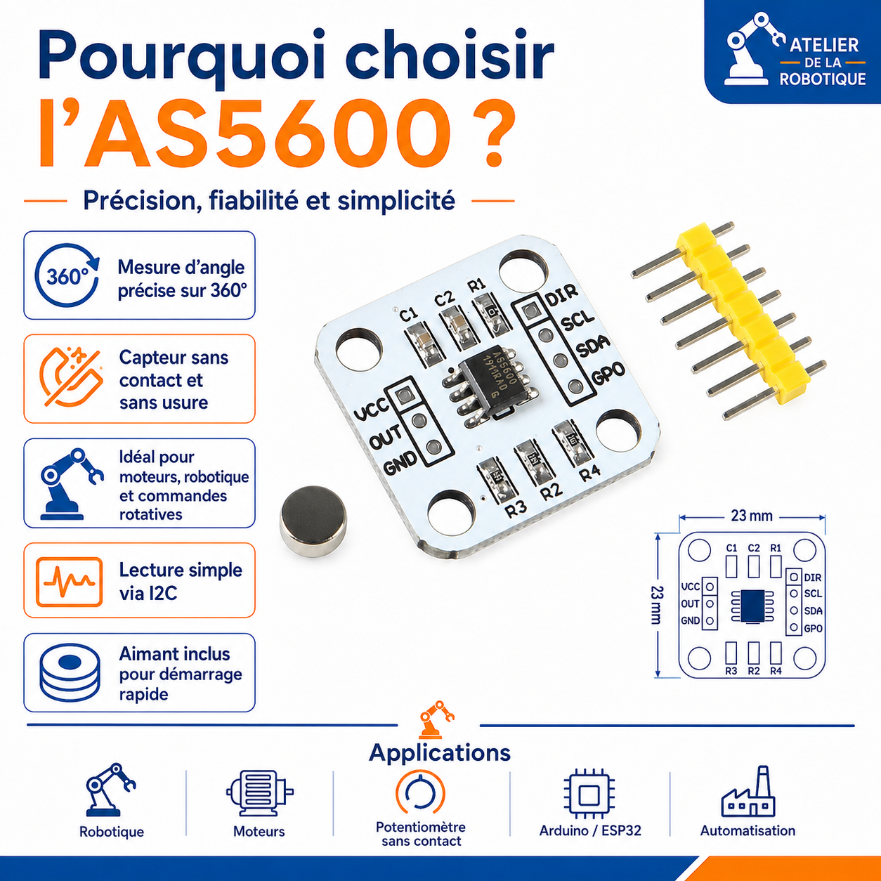 Choix du AS5600