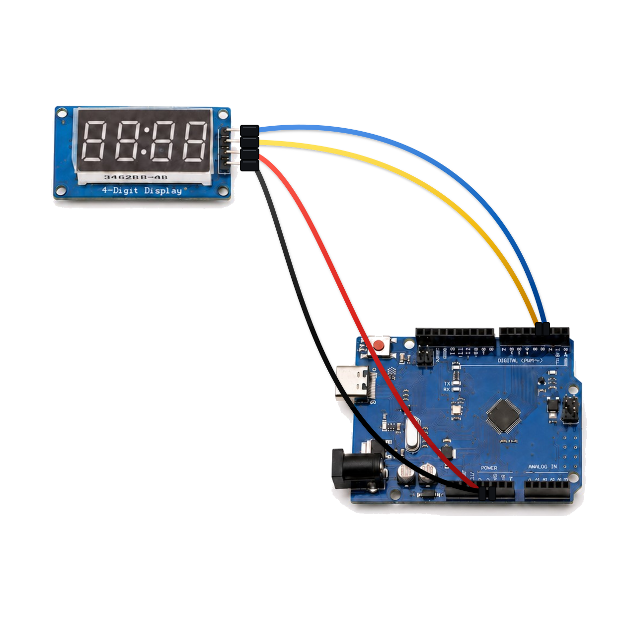 Kit DIY UNO R3 et TM1637