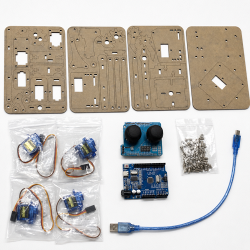 Bras robot 4 axes Arduino en Kit