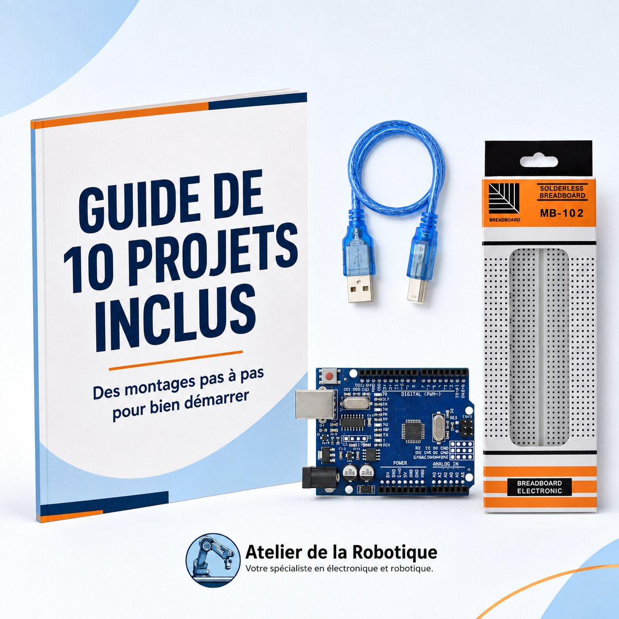 Guide de projets inclus dans le kit arduino UNO R3