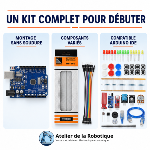 Kit complet pour débuter avec Arduino