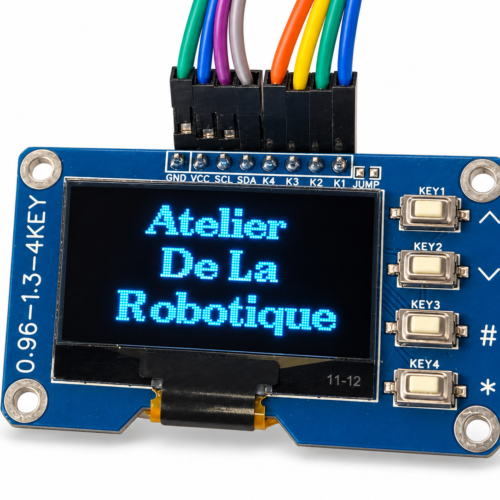 Affichage de texte sur module OLED 0.96