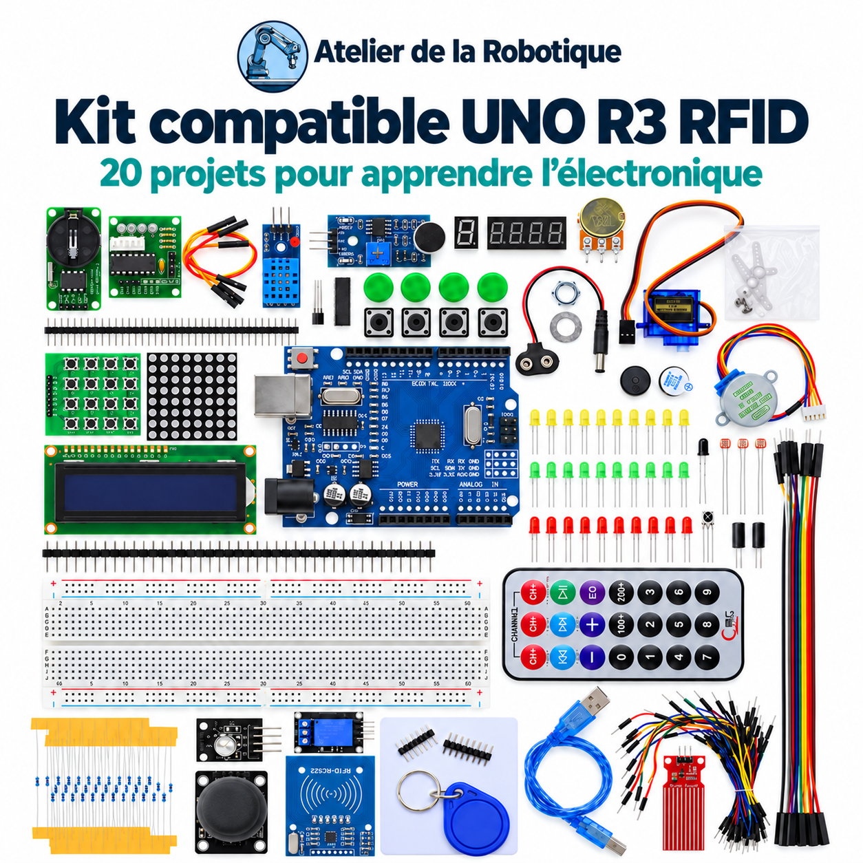 Kit électronique UNO R3 RFID